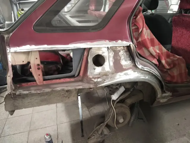 Oprava zadní části karoserie
